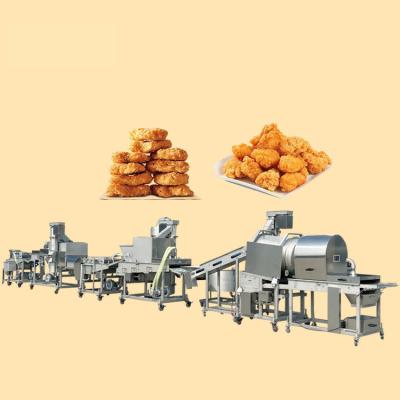 China Easily Operate Patty Making Machine Burger Burger Patty Chicken Nuggets Processing Line Professional Patty Old Line for sale