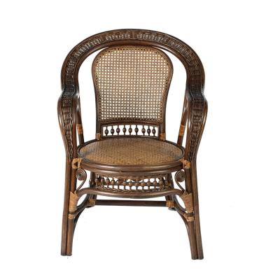 China Design Adjustable Natural Wicker Chinese Style Chair Tea Leisure Office Chair Rattan Factory Indoor Three-piece (The Other) Chair for sale