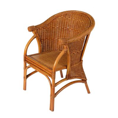 China Southeast Asian Style Natural Woven Rattan Backrest Chair (Other) Home Office Leisure Chair Adjustable True for sale