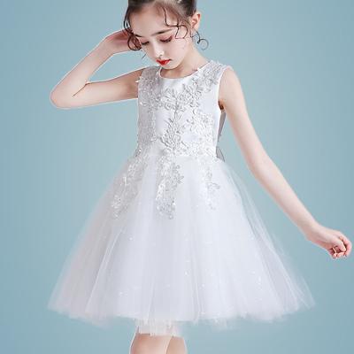 China Casual Polyester Pleated Princess Tutu Skirt Casual Dresses For Babies for sale