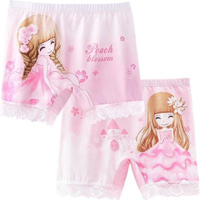 China Breathable Custom Kids Organic Cotton Underwear Boxers Briefs Panties For Girl Children for sale