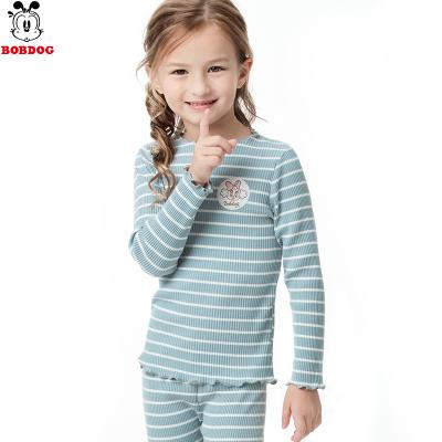 China Cute Christmas Breathable Custom High Quality Organic Cotton Sleepwear Pajamas Set For Kids for sale