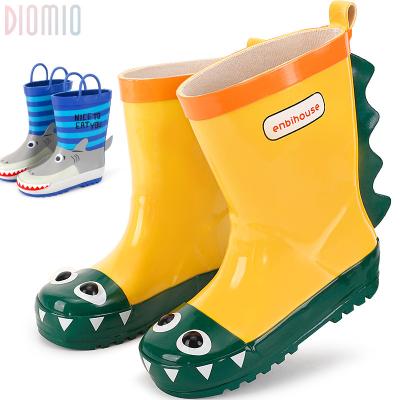 China Silicone Waterproof Covers Work Kids Rubber Waterproof Boots Outdoor Garden Rain Shoes for sale