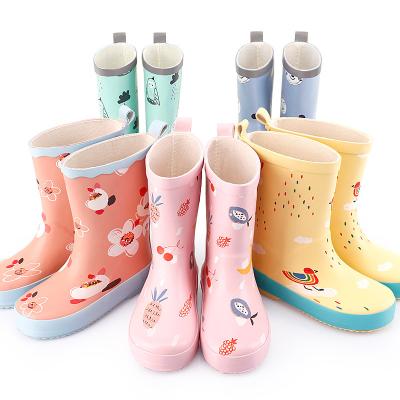 China CUSHIONING unisex silicone latex soft soled waterproof boots rain proof shoes for kids for sale