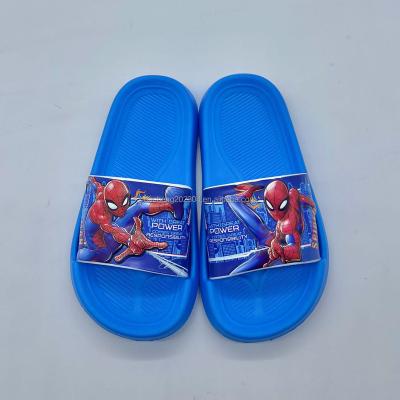 China Custom Bright Color Stability Printing Service Factory Price Unisex Sandals Flat New Slides Shoes Outdoor Kids Slides Eva Slides Sandals Beach Slippers for sale