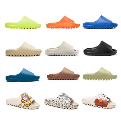 China Custom Made Plush Home EVA Memory Foam Cloud Footwear Unisex Pantuflas Cushioning Shoes Slides Slippers for Women Lady yezz for sale