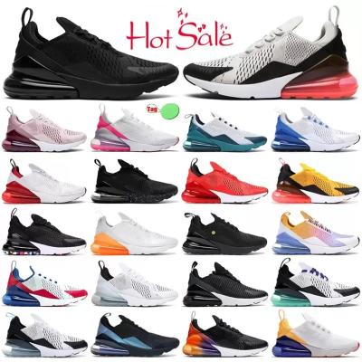 China EVA 270 running stylish shoes react men women triple to air Olive Habanero 27C 270s sports design red black white yezz 270s for sale