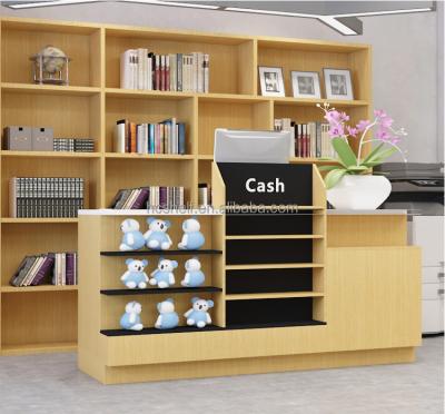 China Double-sided fashion counter design for shop display rack shop design stationery shop furniture design for sale