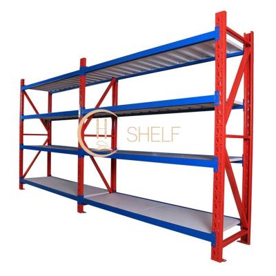 China Corrosion Protection Good Prices Metal Garage Shelving Medium Duty Warehouse for sale