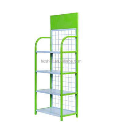 China Customized Hanging Display Rack OEM Custom Commercial Pop Up Metal Floor Candy Display Stand For Supermarket Retail for sale