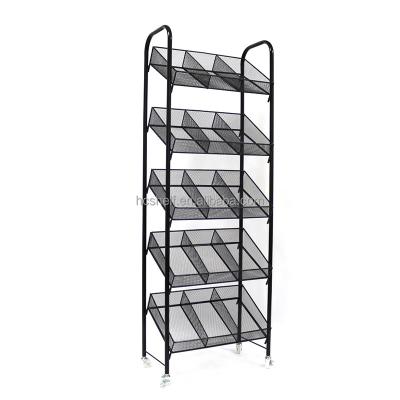 China Modern Customized Beauty Shelves Customized Good Quality Steel Facial Care Shop Shelves Retail Skin Care Products Display Rack for sale