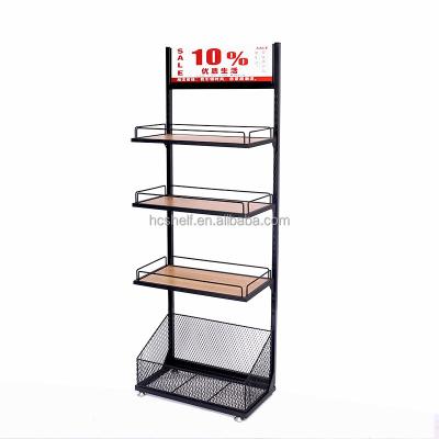 China Customized Modern Metal Brush Lipstick Lip Gloss Display Stand Cosmetic Display Rack With Display Board Metal Display Rack for sale