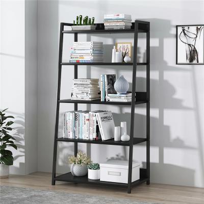 China Simple design portable modern white color home storage rack book display shelf in office bedroom corner for sale