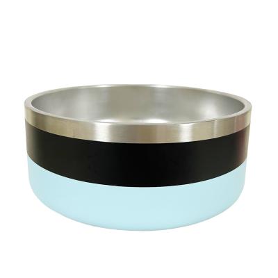 China New Arrival Stocked Water Bowls For Dogs And Cats Stainless Steel Bowls For Pet Non Slip Bottom Removable Pet Bowls for sale