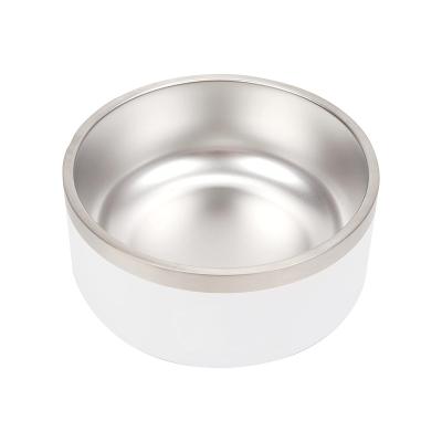 China Luxury Eco-Friendly Stocked Pet Food Pet Bowl Dog Bowls Cat Bowl Custom Logo Stainless Steel Water Dog Feeder for sale