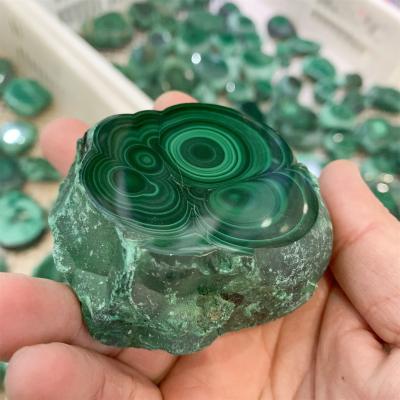 China China Wholesale 4-10cm Polished Malachite Natural Crystal Creative Holder Crystal For Decoration for sale