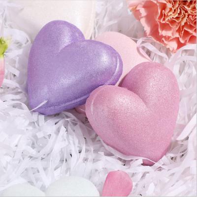 China Home.Hotel.Bathroom.Shower Organic Room Aixuan Private Label Bath Fizzer Bath Ball Heart Bath Bomb for sale