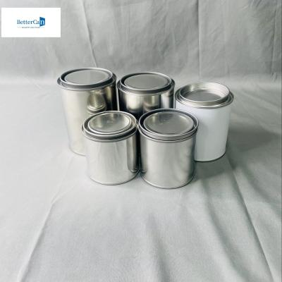 Cina 750 ml di vernice per auto Bianco immagazzinamento in latta vuota Ronda forme quadrate più sottili in vendita