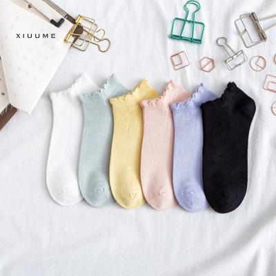 China Manufacturer Antibacterial Custom Your Own Logo Summer Girl Cute Teen Breathable Ankle Soft Bamboo Socks for sale