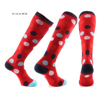 China 2020 new hotsale long antibacterial knee soccer compression grip boys sports socks for sale