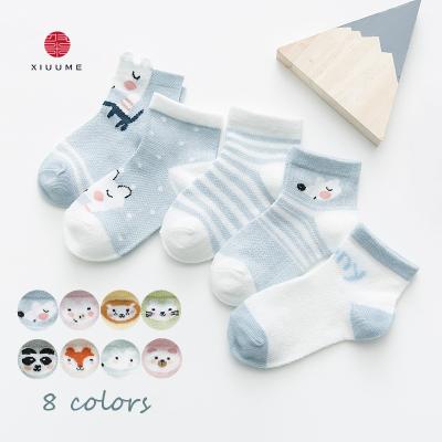 China Wholesale Custom 3d Cartoon Cute Baby Boy Girl Socks Antibacterial for sale