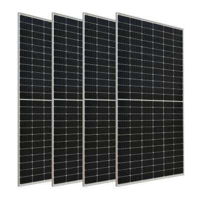 China High efficiency mono mono solar panel 48v 450w 450watt 550w perc half cut off 455 solar panels power system home for solar agriculture for sale