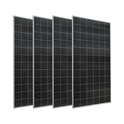 China Wholesale Auto High Efficiency Solar Panel Mono 48v 340w Auto Agriculture 340 Watt Solar Hybrid Panels 12v 350w 182mm Greenhouse for sale