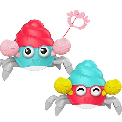 China Wholesale Cute Interesting Summer Play Water Drawstring Hermit Crab Shower Bath Toys for sale