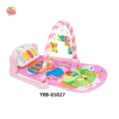 China 2020 New Educational Toy Style Music Game Blanket Baby Fitness Toy Piano Rack for sale