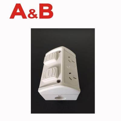 China Dual Residential/General Purpose GPO Power Point 15Amp IP53 for sale