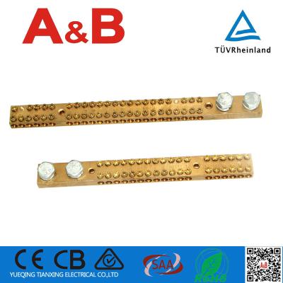 China Yueqing eatrh bar earth terminal electrical accessories% online easy wiring bars*pop *neutral for sale