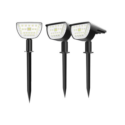 China Garden Solar Powered Lights Outdoor Garden Waterproof LED Spotlights Yard, Pathway, Sideway for sale