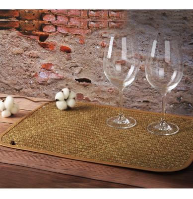 China Sustainable Hand - Woven Rectangular Table Runner and Place Mat Set Round Place Mat for Kitchen Table for sale