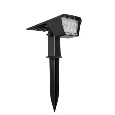 China Unborn Garden Dusk Solar Pathway Light 3W Solar LED Wall Light IP65 Ourdoor Garden Solar Patio Light for sale