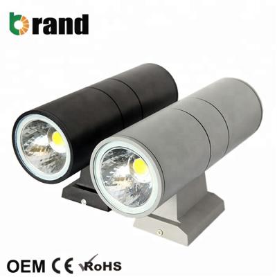 China Aluminum Ip65 Up And Down Outdoor Circular LED Wall Mounted Light , LED Wall Light for sale