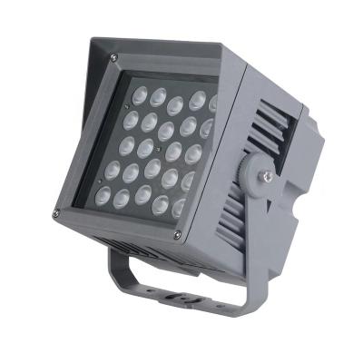 China IP65 LED Outdoor Spot Light 24W DC24V RGB Outdoor Spot Light with Narrow Beam Angle for sale