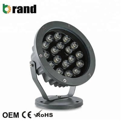 China DMX512 Control RGB Aluminum Changing Round Shape Outdoor LED Flood Light 36w for sale