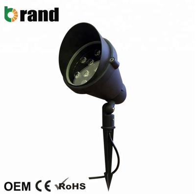 China IP65 Aluminum Aluminum Outdoor Light 7W , COB LED Garden COB 12V LED Garden Light for sale