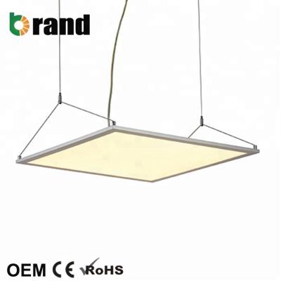 China 10mm 36W Thickness 595*595 Aluminum Square LED Super Slim Panel Light , Hanging Led Light Panel for sale