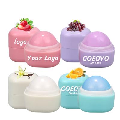 China Free sample waterproof custom moisturizing wholesale privae label natural organic lip balm stick lip balm container for sale