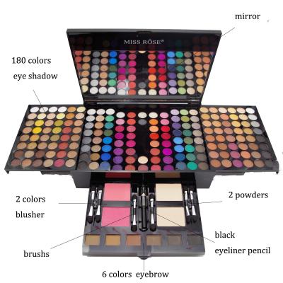 China Amazon Waterproof Hot Sale Full Pro Full 132 Women Cosmetic Case Makeup Set Eyeshadow Palette Paleta De Sombras Maquiagem for sale