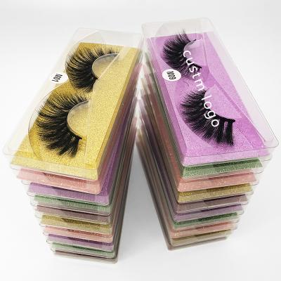 China COEOVO Soft Wholesale 10 Pairs 25mm Natural Eyelash Lashes Kit Vendor False False Fluffy 5D Mink Magnetic Eyelashes from Distributors for sale