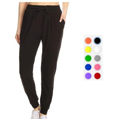 China custom logo Anti-Wrinkle Women's Printed Leggings Solid Graphic Activewear empty mujer Track Cuff Sweatpants for sale