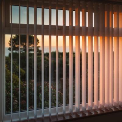 China Morden Luxury Custom Shades Vertical Sliding Door Blind Vinyl Window Shade Shade for sale