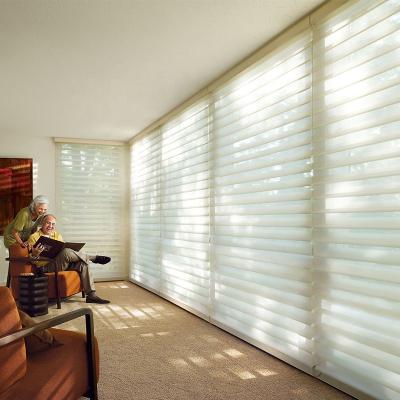 China Hot Selling Roller Shade Customized Home Indoor Hotel Blackout Shangri-La Roller Blinds for sale