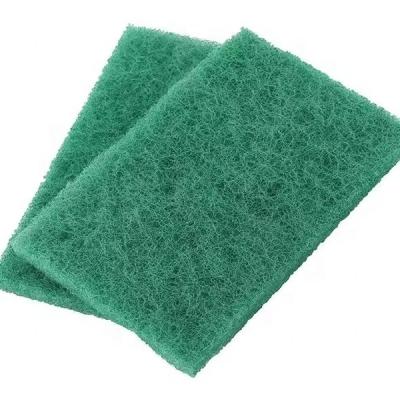 China Green Kitchen Dish Washing Wire W90 Scouring Pads Soft Sponge with Handle Cleaning for sale