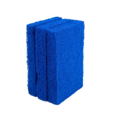 China Kitchen DH-C1-4 Dish Cleaning Pad Nylon Mesh Scouring Pad Cutting Material Pad Raw Material for sale