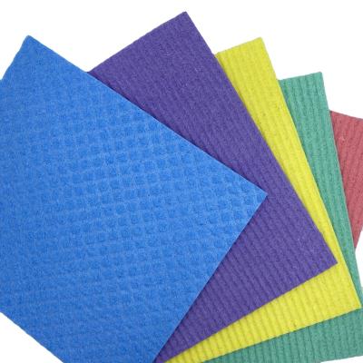 China Stocked DH-A5-30 Germany Eco-Friendly Clean Sponge Absorbent Foam Dish Cloth Cellulose for sale