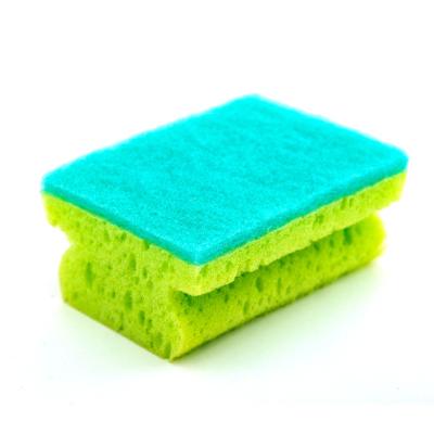 China Esponja de limpieza de cocina de absorción de agua del 1400% en 5 colores para un rendimiento de limpieza durante toda la temporada en venta