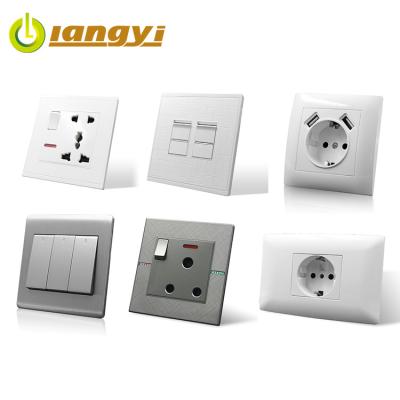 Китай 5 Pin Switched Socket With Asia Neon CE ROHS Wholesale Electric Power 2 Standard Certification 3 5 Pin Wall Switch Socket With продается